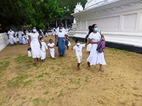 Twinkle Stars AMI Montessori Panadura, Montessori Sri Lanka, Nursery Pre school Panadura Sri Lanka, Poson Celebration in Montessori,  A.M.I. montessori in sri lanka