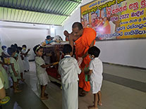 Twinkle Stars AMI Montessori Panadura, Montessori Sri Lanka, Nursery Pre school Panadura Sri Lanka, Poson Celebration in Montessori,  A.M.I. montessori in sri lanka