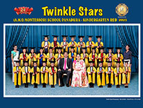 Twinkle Stars AMI Montessori Panadura, Montessori Sri Lanka, Nursery Pre school Panadura Sri Lanka, graduation in Montessori,  A.M.I. montessori in sri lanka, Early Learning and child care centre