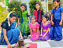Twinkle Stars AMI Montessori Panadura, Montessori Sri Lanka, Nursery Pre school Panadura Sri Lanka, Sinhala awurudu Festival,  A.M.I. montessori in sri lanka, Early Learning and child care centre