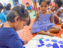 Twinkle Stars AMI Montessori Panadura, Montessori Sri Lanka, Nursery Pre school Panadura Sri Lanka, Colours Day at montessori,  A.M.I. montessori in sri lanka