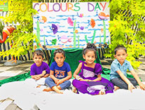 Twinkle Stars AMI Montessori Panadura, Montessori Sri Lanka, Nursery Pre school Panadura Sri Lanka, Colours Day at montessori,  A.M.I. montessori in sri lanka