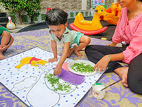 Twinkle Stars AMI Montessori Panadura, Montessori Sri Lanka, Nursery Pre school Panadura Sri Lanka, Colours Day at montessori,  A.M.I. montessori in sri lanka