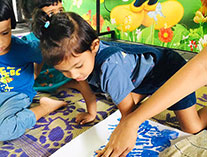Twinkle Stars AMI Montessori Panadura, Montessori Sri Lanka, Nursery Pre school Panadura Sri Lanka, Colours Day at montessori,  A.M.I. montessori in sri lanka
