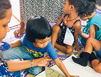 Twinkle Stars AMI Montessori Panadura, Montessori Sri Lanka, Nursery Pre school Panadura Sri Lanka, Colours Day at montessori,  A.M.I. montessori in sri lanka