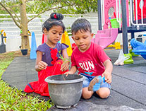 Twinkle Stars AMI Montessori Panadura, Montessori Sri Lanka, Nursery Pre school Panadura Sri Lanka, Environment Day,  A.M.I. montessori in sri lanka, Early Learning and child care centre