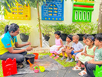 Twinkle Stars AMI Montessori Panadura, Montessori Sri Lanka, Nursery Pre school Panadura Sri Lanka, Environment Day,  A.M.I. montessori in sri lanka, Early Learning and child care centre
