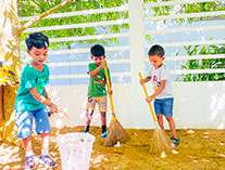 Twinkle Stars AMI Montessori Panadura, Montessori Sri Lanka, Nursery Pre school Panadura Sri Lanka, Environment Day,  A.M.I. montessori in sri lanka, Early Learning and child care centre