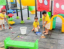 Twinkle Stars AMI Montessori Panadura, Montessori Sri Lanka, Nursery Pre school Panadura Sri Lanka, Environment Day,  A.M.I. montessori in sri lanka, Early Learning and child care centre