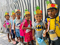 Twinkle Stars AMI Montessori Panadura, Montessori Sri Lanka, Nursery Pre school Panadura Sri Lanka, Fruit Day,  A.M.I. montessori in sri lanka, Early Learning and child care centre