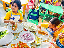 Twinkle Stars AMI Montessori Panadura, Montessori Sri Lanka, Nursery Pre school Panadura Sri Lanka, Home Science Day, nursery and Kindergarten actiities, A.M.I. montessori in sri lanka, Early Learning and child care centre