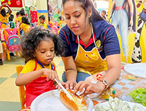 Twinkle Stars AMI Montessori Panadura, Montessori Sri Lanka, Nursery Pre school Panadura Sri Lanka, Home Science Day, nursery and Kindergarten actiities, A.M.I. montessori in sri lanka, Early Learning and child care centre