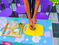 Twinkle Stars AMI Montessori Panadura, Montessori Sri Lanka, Nursery Pre school Panadura Sri Lanka, How to make a lime juice at montessori,  A.M.I. montessori in sri lanka