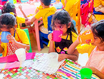 Twinkle Stars AMI Montessori Panadura, Montessori Sri Lanka, Nursery Pre school Panadura Sri Lanka, How to make a lime juice at montessori,  A.M.I. montessori in sri lanka