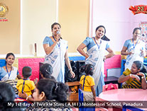 Twinkle Stars AMI Montessori Panadura, Montessori Sri Lanka, Nursery Pre school Panadura Sri Lanka, First Day at montessori at montessori,  A.M.I. montessori in sri lanka