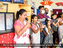 Twinkle Stars AMI Montessori Panadura, Montessori Sri Lanka, Nursery Pre school Panadura Sri Lanka, First Day at montessori at montessori,  A.M.I. montessori in sri lanka