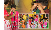 Twinkle Stars AMI Montessori Panadura, Montessori Sri Lanka, Nursery Pre school Panadura Sri Lanka, Sinhala new year celebration at montessori, Kindergarten awurudu, nursery preschool play park aurudu