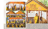 Twinkle Stars AMI Montessori Panadura, Montessori Sri Lanka, Nursery Pre school Panadura Sri Lanka, Sinhala new year celebration at montessori, Kindergarten awurudu, nursery preschool play park aurudu