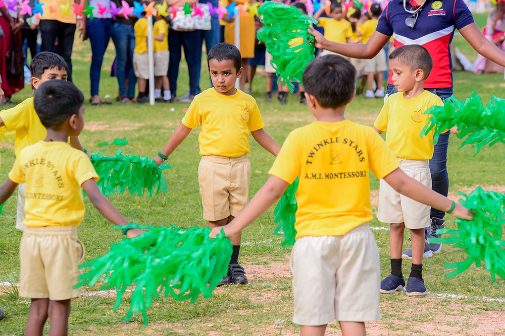 Twinkle Stars AMI Montessori Panadura, Montessori Sri Lanka, Nursery Pre school Panadura Sri Lanka, Kinder Garten Sports Meet, nursery and Kindergarten actiities, A.M.I. montessori in sri lanka, Early Learning and child care centre