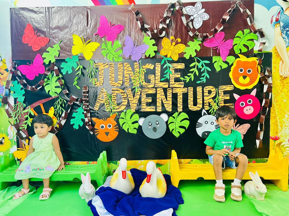 Twinkle Stars AMI Montessori Panadura, Montessori Sri Lanka, Nursery Pre school Panadura Sri Lanka, Green Day in Montessori, nursery and Kindergarten activities, A.M.I. montessori in sri lanka, Early Learning and child care centre