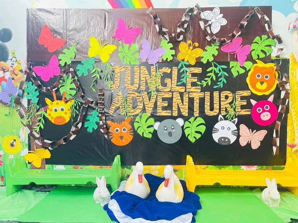 Twinkle Stars AMI Montessori Panadura, Montessori Sri Lanka, Nursery Pre school Panadura Sri Lanka, Green Day in Montessori, nursery and Kindergarten activities, A.M.I. montessori in sri lanka, Early Learning and child care centre