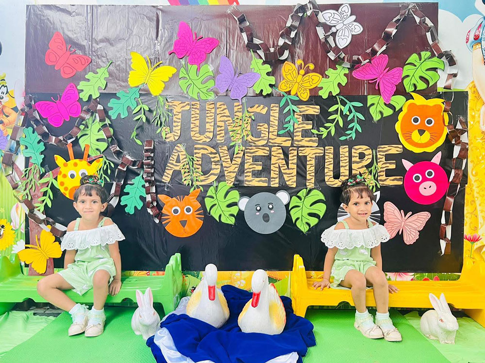 Twinkle Stars AMI Montessori Panadura, Montessori Sri Lanka, Nursery Pre school Panadura Sri Lanka, Green Day in Montessori, nursery and Kindergarten activities, A.M.I. montessori in sri lanka, Early Learning and child care centre
