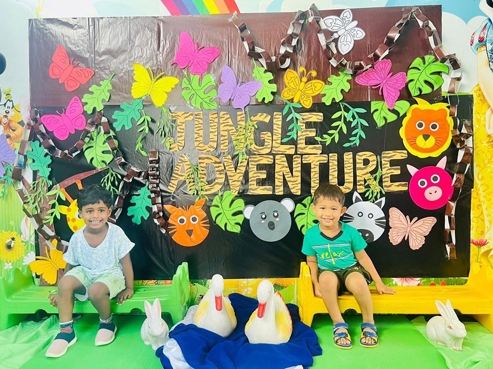 Twinkle Stars AMI Montessori Panadura, Montessori Sri Lanka, Nursery Pre school Panadura Sri Lanka, Green Day in Montessori, nursery and Kindergarten activities, A.M.I. montessori in sri lanka, Early Learning and child care centre