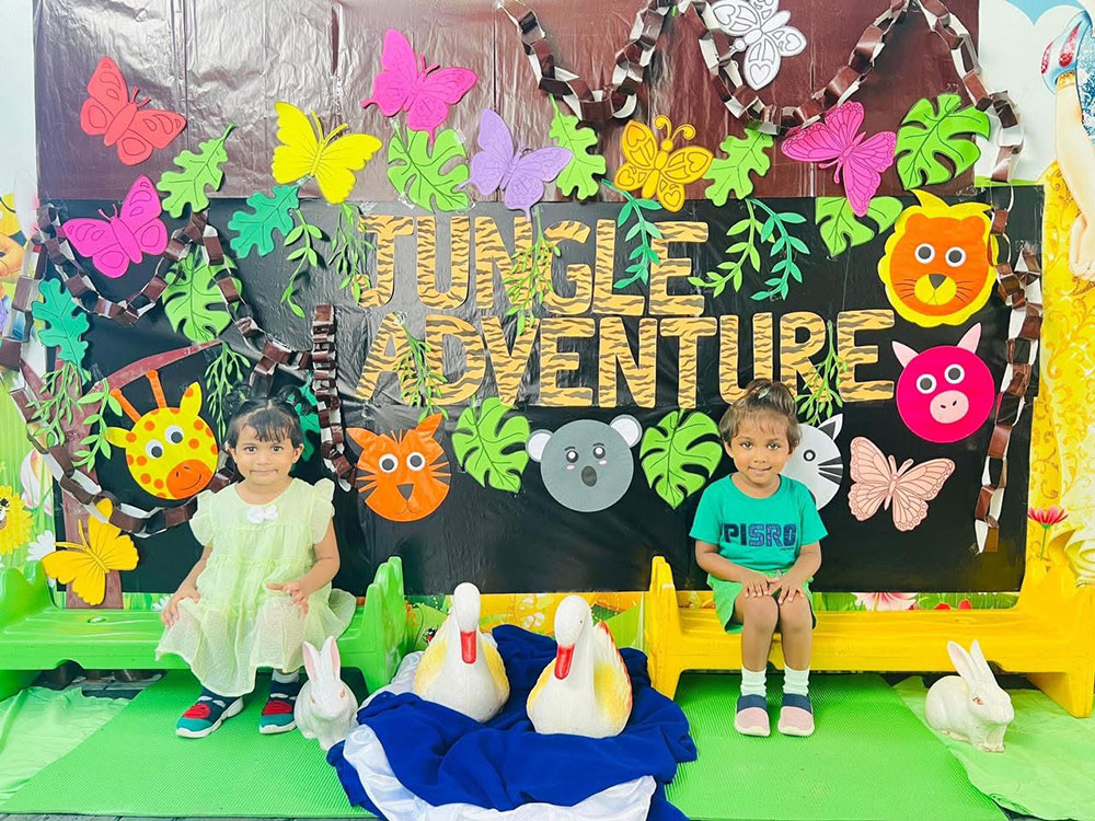 Twinkle Stars AMI Montessori Panadura, Montessori Sri Lanka, Nursery Pre school Panadura Sri Lanka, Green Day in Montessori, nursery and Kindergarten activities, A.M.I. montessori in sri lanka, Early Learning and child care centre