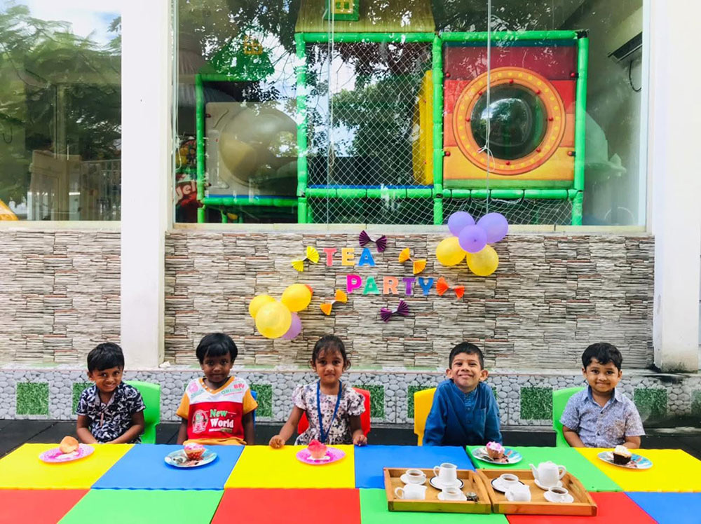 Twinkle Stars AMI Montessori Panadura, Montessori Sri Lanka, Nursery Pre school Panadura Sri Lanka, Tea Party in Montessori, nursery and Kindergarten activities, A.M.I. montessori in sri lanka, Early Learning and child care centre