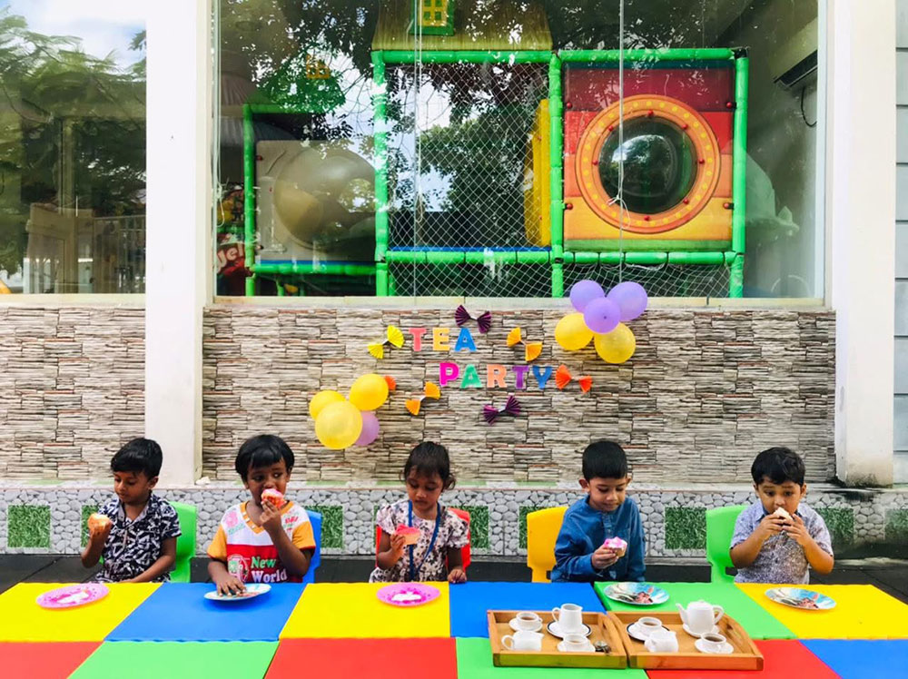 Twinkle Stars AMI Montessori Panadura, Montessori Sri Lanka, Nursery Pre school Panadura Sri Lanka, Tea Party in Montessori, nursery and Kindergarten activities, A.M.I. montessori in sri lanka, Early Learning and child care centre