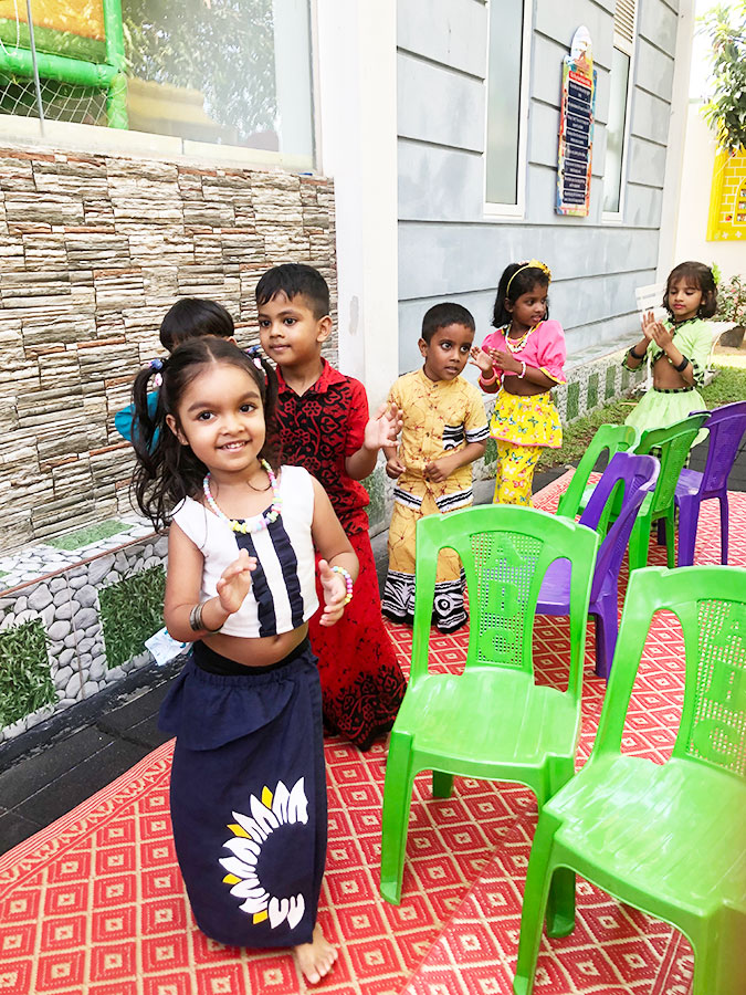 Twinkle Stars AMI Montessori Panadura, Montessori Sri Lanka, Nursery Pre school Panadura Sri Lanka, Avurudu celebration in Montessori, nursery and Kindergarten activities, A.M.I. montessori in sri lanka, Early Learning and child care centre