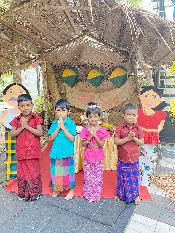 Twinkle Stars AMI Montessori Panadura, Montessori Sri Lanka, Nursery Pre school Panadura Sri Lanka, Avurudu celebration in Montessori, nursery and Kindergarten activities, A.M.I. montessori in sri lanka, Early Learning and child care centre