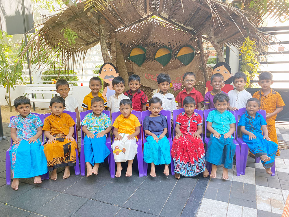Twinkle Stars AMI Montessori Panadura, Montessori Sri Lanka, Nursery Pre school Panadura Sri Lanka, Avurudu celebration in Montessori, nursery and Kindergarten activities, A.M.I. montessori in sri lanka, Early Learning and child care centre