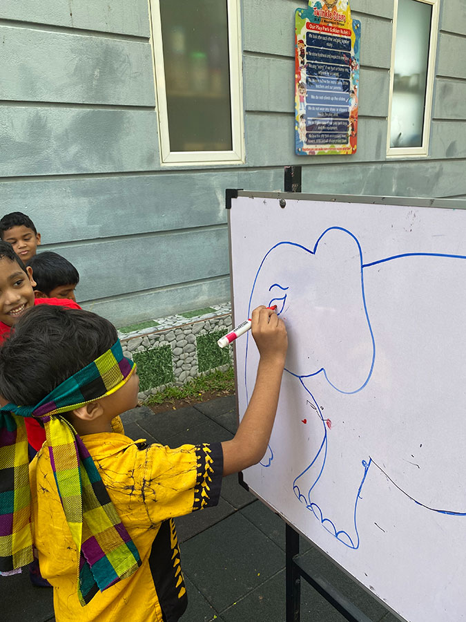 Twinkle Stars AMI Montessori Panadura, Montessori Sri Lanka, Nursery Pre school Panadura Sri Lanka, Avurudu celebration in Montessori, nursery and Kindergarten activities, A.M.I. montessori in sri lanka, Early Learning and child care centre