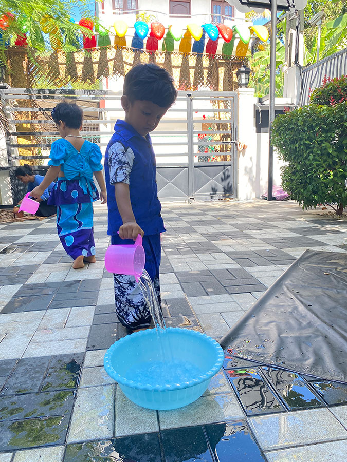 Twinkle Stars AMI Montessori Panadura, Montessori Sri Lanka, Nursery Pre school Panadura Sri Lanka, Avurudu celebration in Montessori, nursery and Kindergarten activities, A.M.I. montessori in sri lanka, Early Learning and child care centre