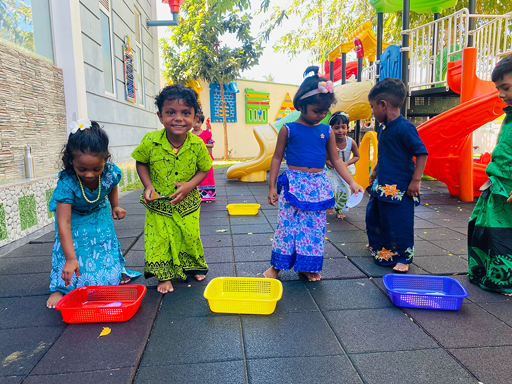 Twinkle Stars AMI Montessori Panadura, Montessori Sri Lanka, Nursery Pre school Panadura Sri Lanka, Avurudu celebration in Montessori, nursery and Kindergarten activities, A.M.I. montessori in sri lanka, Early Learning and child care centre