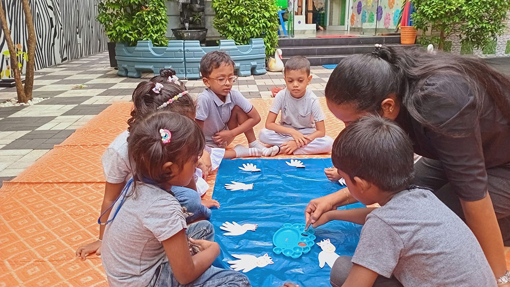 Twinkle Stars AMI Montessori Panadura, Montessori Sri Lanka, Nursery Pre school Panadura Sri Lanka, Farm Day in Montessori, nursery and Kindergarten activities, A.M.I. montessori in sri lanka, Early Learning and child care centre
