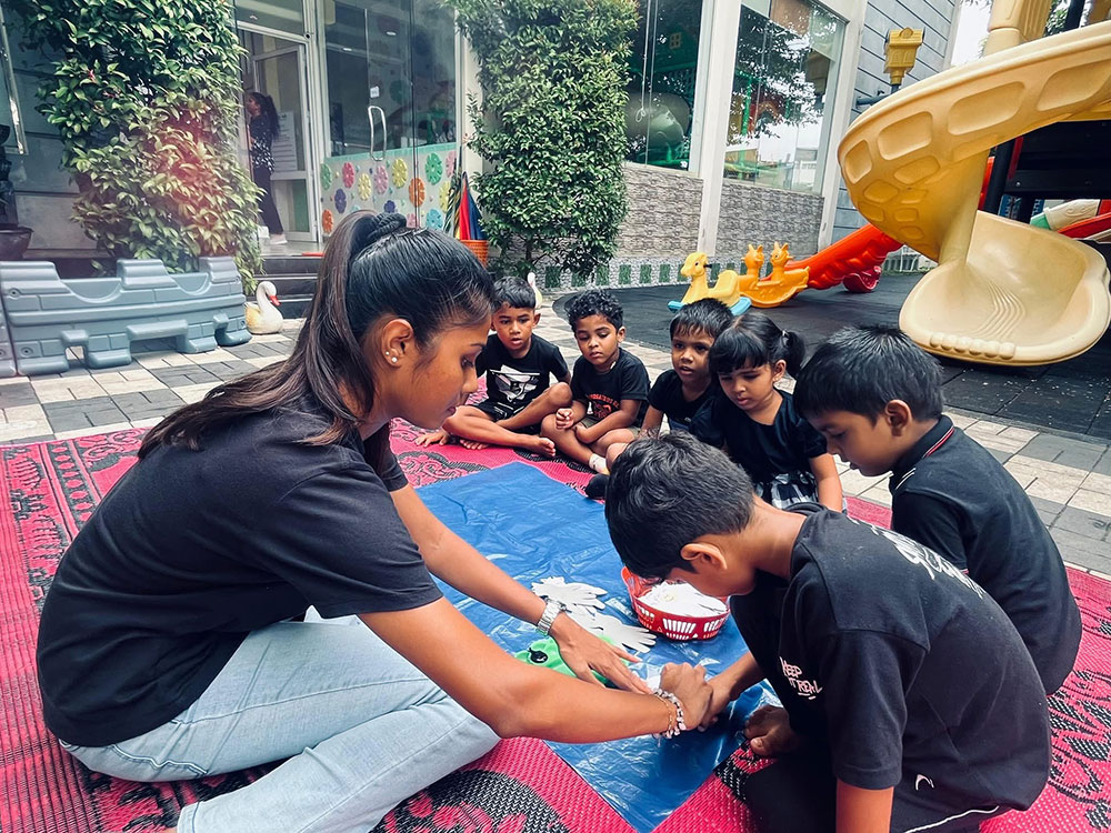Twinkle Stars AMI Montessori Panadura, Montessori Sri Lanka, Nursery Pre school Panadura Sri Lanka, Farm Day in Montessori, nursery and Kindergarten activities, A.M.I. montessori in sri lanka, Early Learning and child care centre