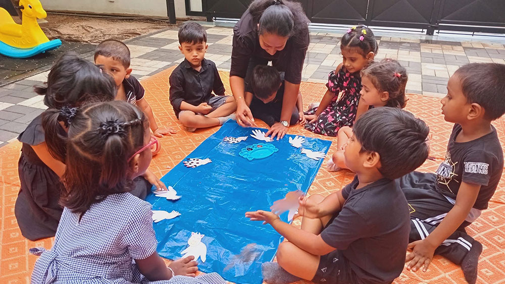 Twinkle Stars AMI Montessori Panadura, Montessori Sri Lanka, Nursery Pre school Panadura Sri Lanka, Farm Day in Montessori, nursery and Kindergarten activities, A.M.I. montessori in sri lanka, Early Learning and child care centre