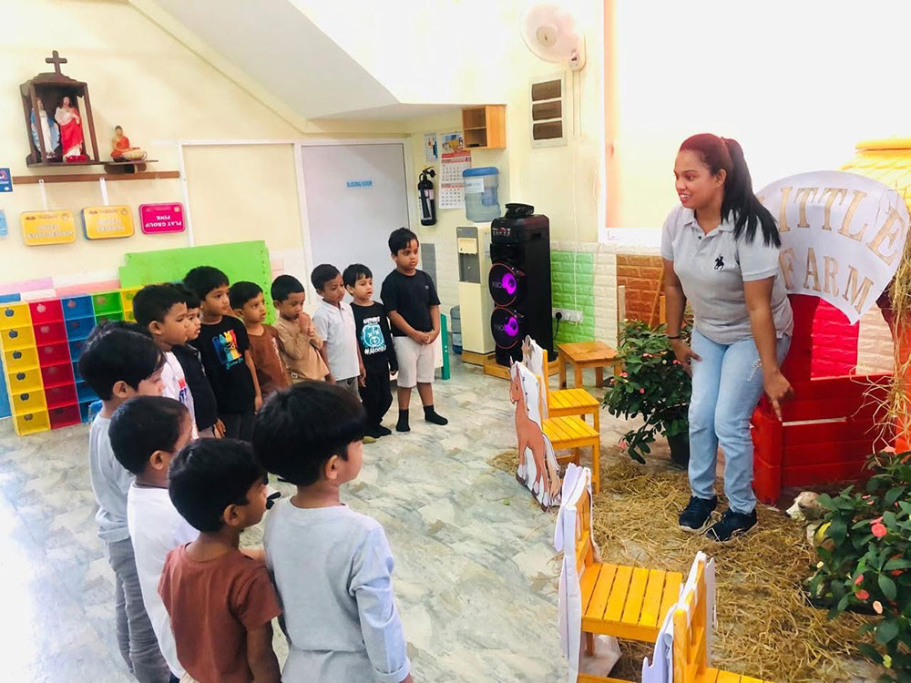Twinkle Stars AMI Montessori Panadura, Montessori Sri Lanka, Nursery Pre school Panadura Sri Lanka, Farm Day in Montessori, nursery and Kindergarten activities, A.M.I. montessori in sri lanka, Early Learning and child care centre