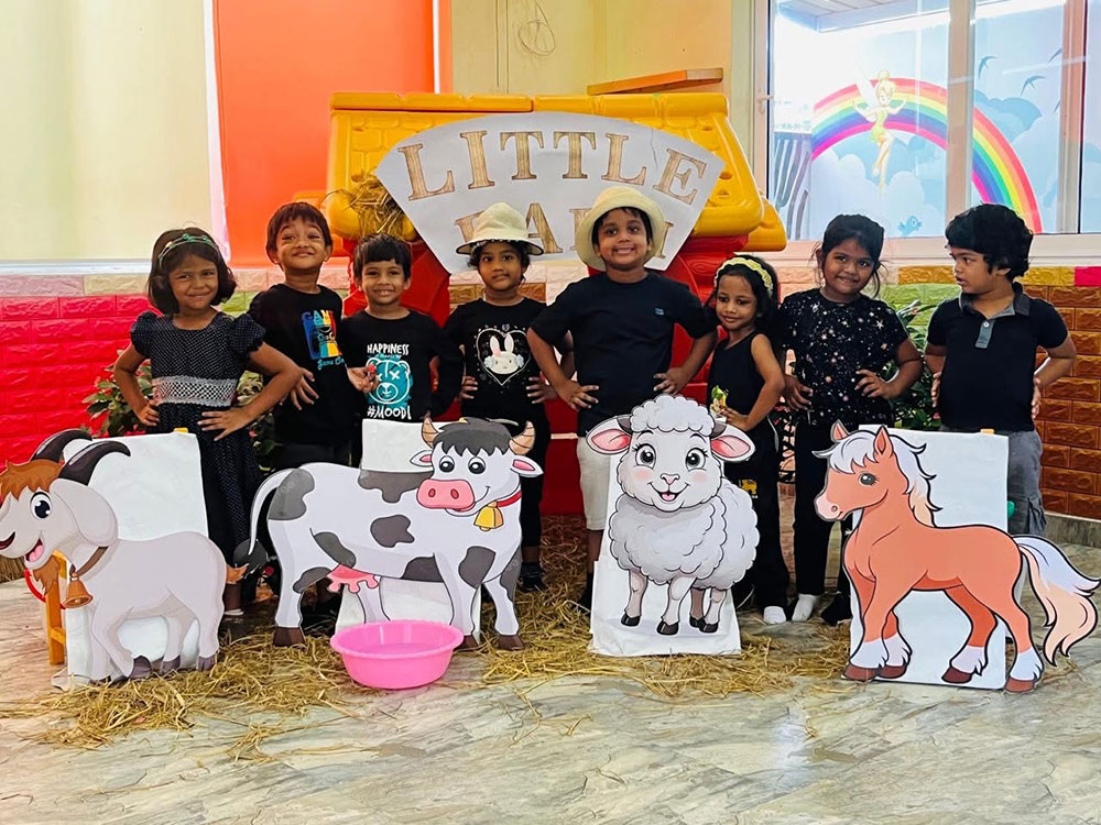 Twinkle Stars AMI Montessori Panadura, Montessori Sri Lanka, Nursery Pre school Panadura Sri Lanka, Farm Day in Montessori, nursery and Kindergarten activities, A.M.I. montessori in sri lanka, Early Learning and child care centre