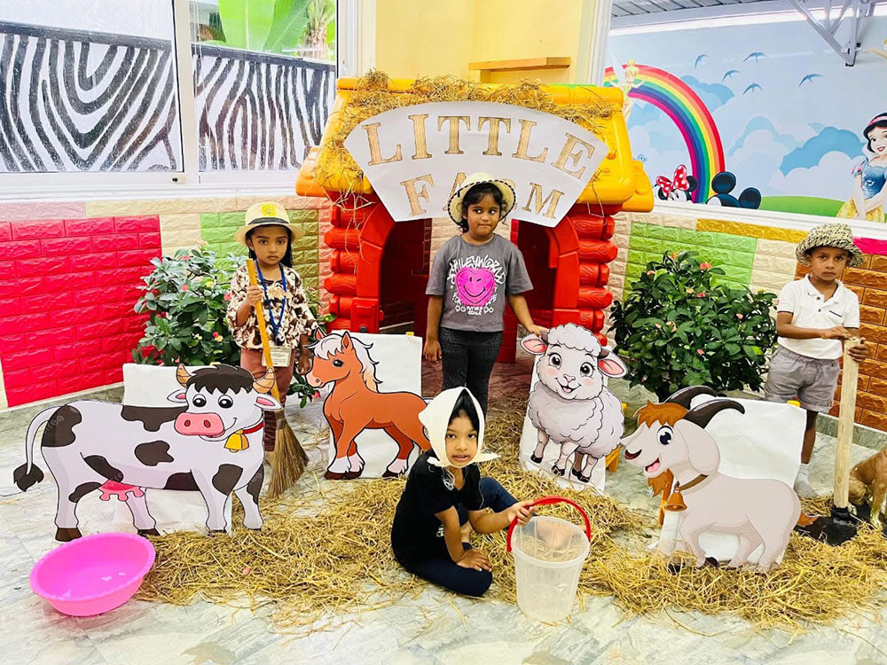 Twinkle Stars AMI Montessori Panadura, Montessori Sri Lanka, Nursery Pre school Panadura Sri Lanka, Farm Day in Montessori, nursery and Kindergarten activities, A.M.I. montessori in sri lanka, Early Learning and child care centre