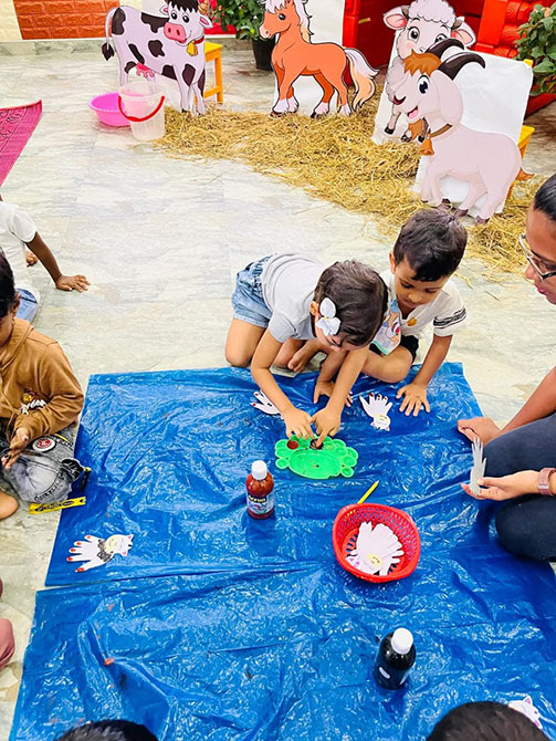 Twinkle Stars AMI Montessori Panadura, Montessori Sri Lanka, Nursery Pre school Panadura Sri Lanka, Farm Day in Montessori, nursery and Kindergarten activities, A.M.I. montessori in sri lanka, Early Learning and child care centre