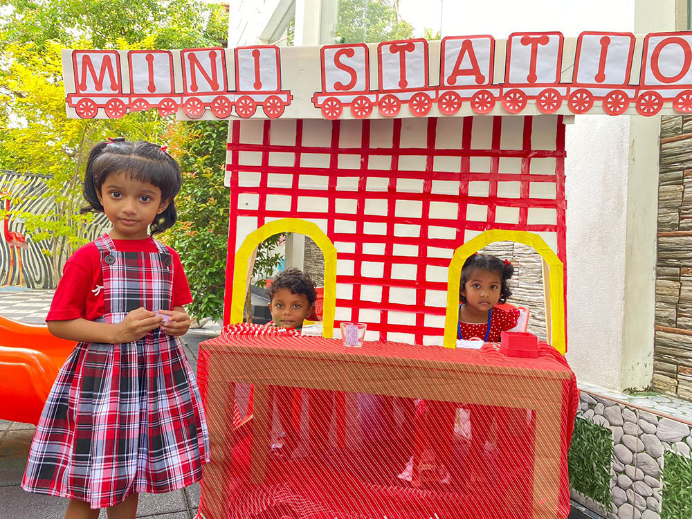 Twinkle Stars AMI Montessori Panadura, Montessori Sri Lanka, Nursery Pre school Panadura Sri Lanka, Mini Station, nursery and Kindergarten activities, A.M.I. montessori in sri lanka, Early Learning and child care centre
