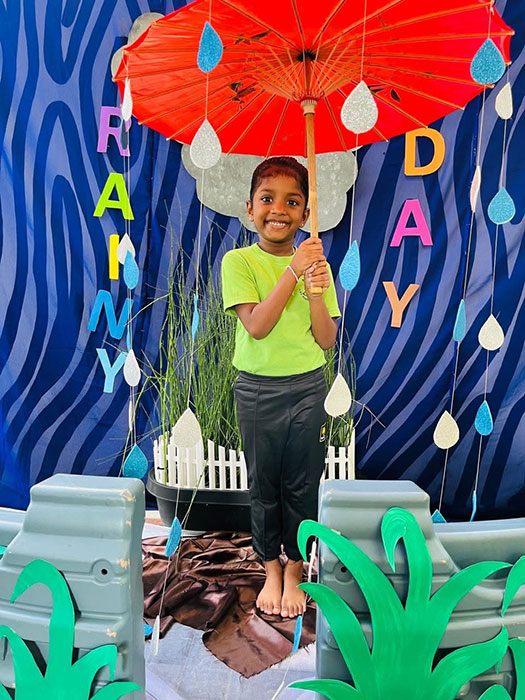 Twinkle Stars AMI Montessori Panadura, Montessori Sri Lanka, Nursery Pre school Panadura Sri Lanka, Rainy in Montessori, nursery and Kindergarten activities, A.M.I. montessori in sri lanka, Early Learning and child care centre