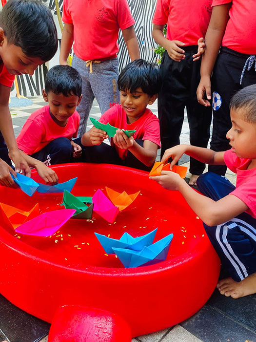 Twinkle Stars AMI Montessori Panadura, Montessori Sri Lanka, Nursery Pre school Panadura Sri Lanka, Rainy in Montessori, nursery and Kindergarten activities, A.M.I. montessori in sri lanka, Early Learning and child care centre