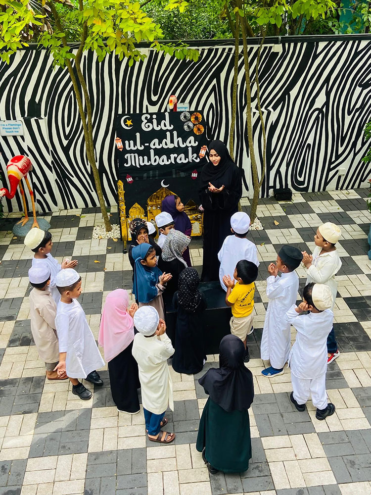 Twinkle Stars AMI Montessori Panadura, Montessori Sri Lanka, Nursery Pre school Panadura Sri Lanka, Eid Celebration in Montessori, nursery and Kindergarten activities, A.M.I. montessori in sri lanka, Early Learning and child care centre