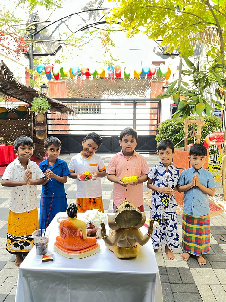 Twinkle Stars AMI Montessori Panadura, Montessori Sri Lanka, Nursery Pre school Panadura Sri Lanka, Sinhala & Tamil Avurudu festival in Montessori, nursery and Kindergarten activities, A.M.I. montessori in sri lanka, Early Learning and child care centre