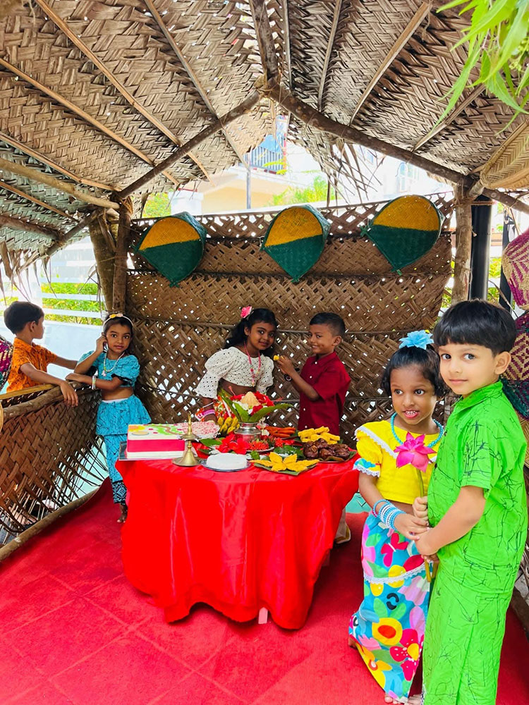 Twinkle Stars AMI Montessori Panadura, Montessori Sri Lanka, Nursery Pre school Panadura Sri Lanka, Sinhala & Tamil Avurudu festival in Montessori, nursery and Kindergarten activities, A.M.I. montessori in sri lanka, Early Learning and child care centre