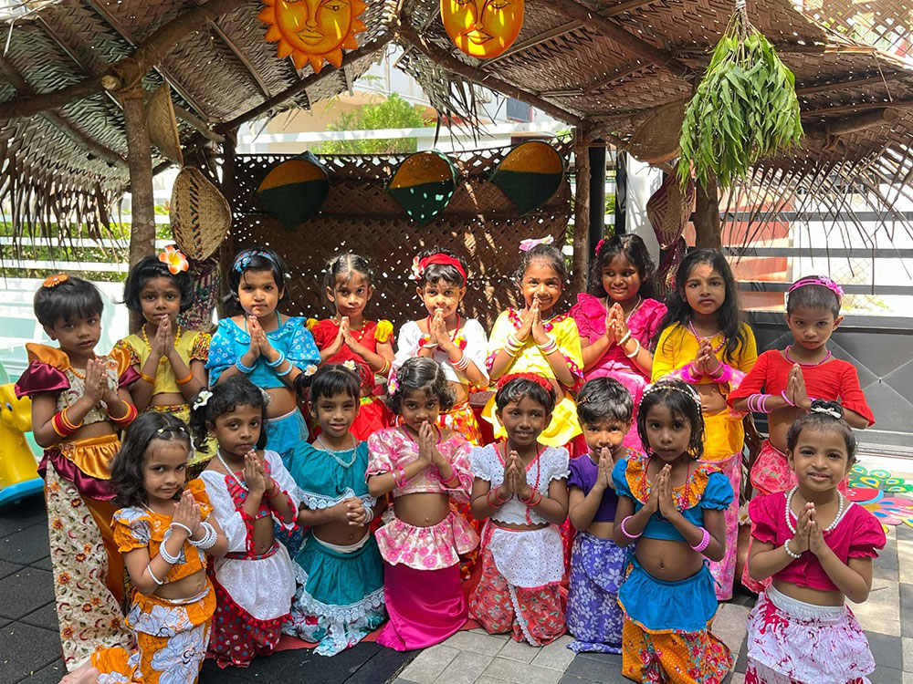 Twinkle Stars AMI Montessori Panadura, Montessori Sri Lanka, Nursery Pre school Panadura Sri Lanka, Sinhala & Tamil Avurudu festival in Montessori, nursery and Kindergarten activities, A.M.I. montessori in sri lanka, Early Learning and child care centre